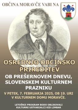 OBČINA MORAVČE VABI NA OSREDNJO OBČINSKO PRIREDITEV