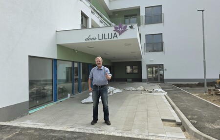 ŽUPAN OBISKAL GRADBIŠČE DOMA STAREJŠIH OBČANOV: ZAKLJUČNA DELA
