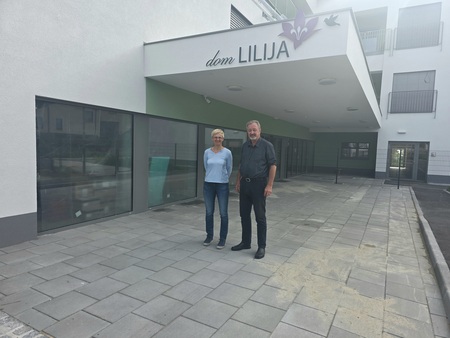 ŽUPAN OBISKAL GRADBIŠČE DOMA STAREJŠIH OBČANOV V MORAVČAH: PRED...